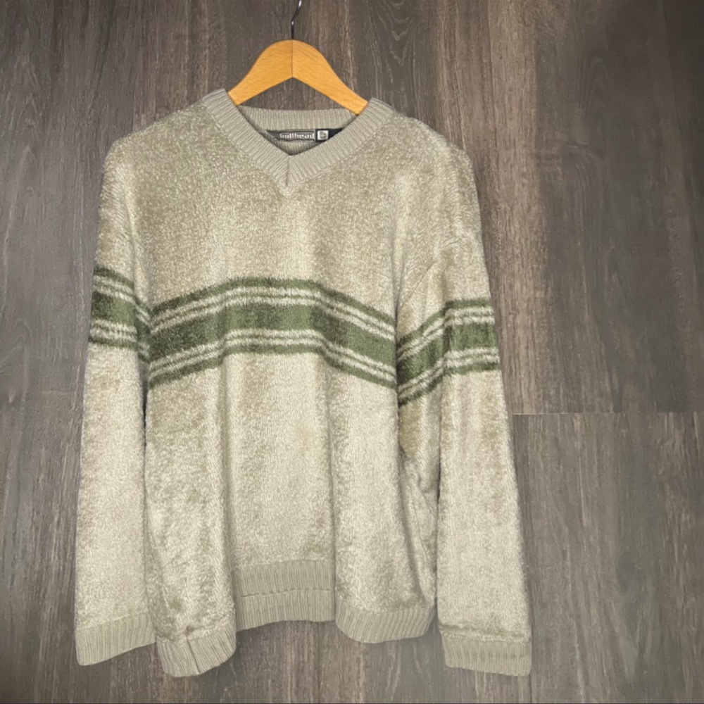 Bullhead Striped Knit Sweater Size‎ Large